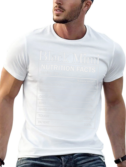 Camiseta Negra Black Mimi Nutrition Facts