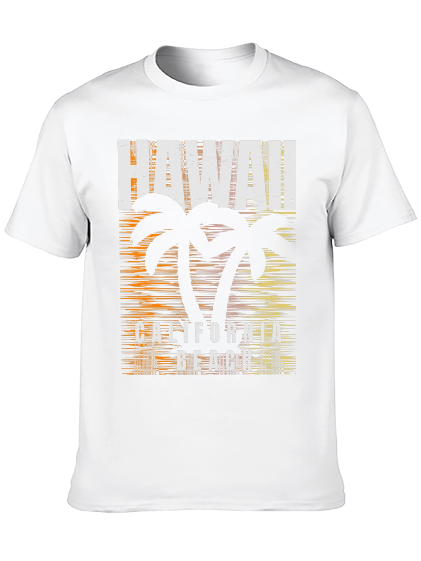Camiseta Hombre Hawaii California Beach