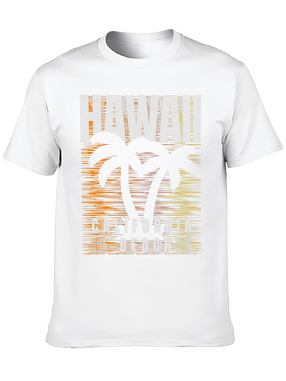 Camiseta Hombre Hawaii California Beach