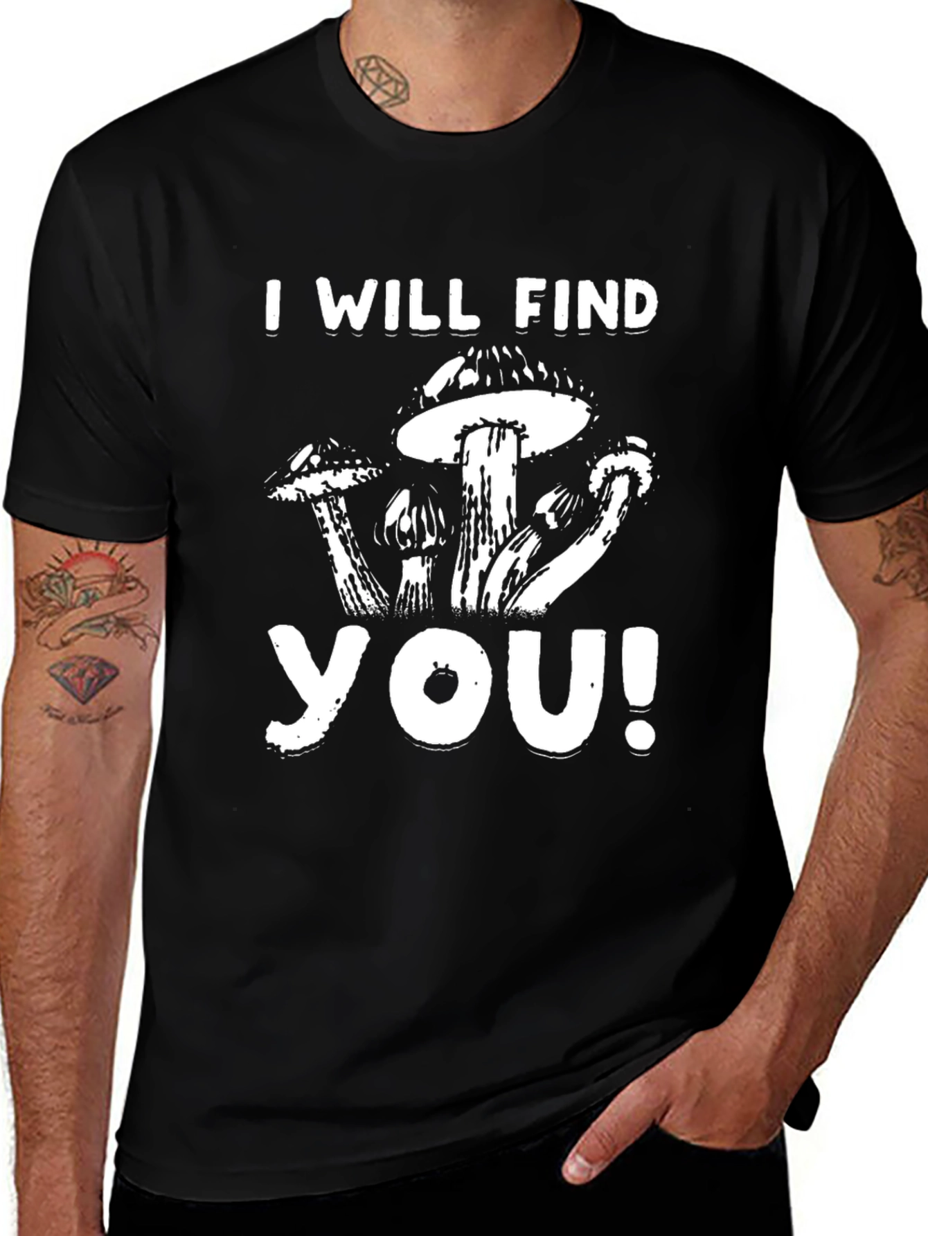 Camiseta Negra I Will Find You!