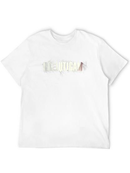 Camiseta Negra Bräutigam para Hombre - Estilo Casual
