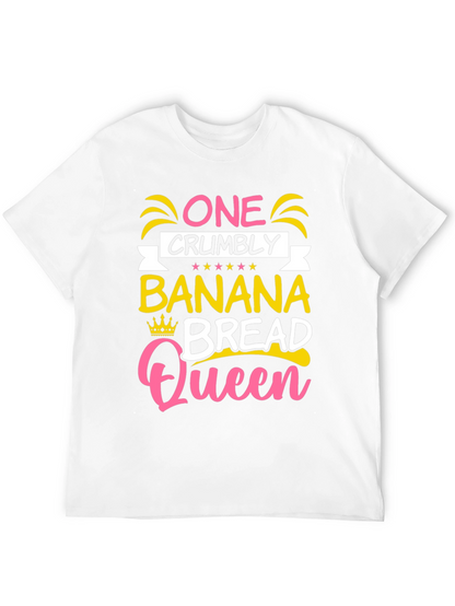 Camiseta Negra Banana Bread Queen