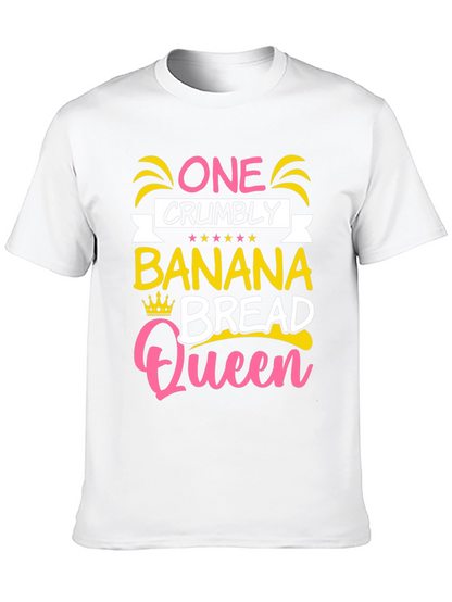 Camiseta Negra Banana Bread Queen