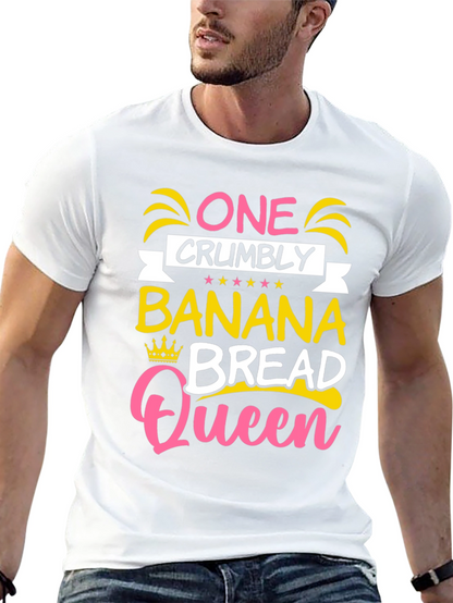 Camiseta Negra Banana Bread Queen