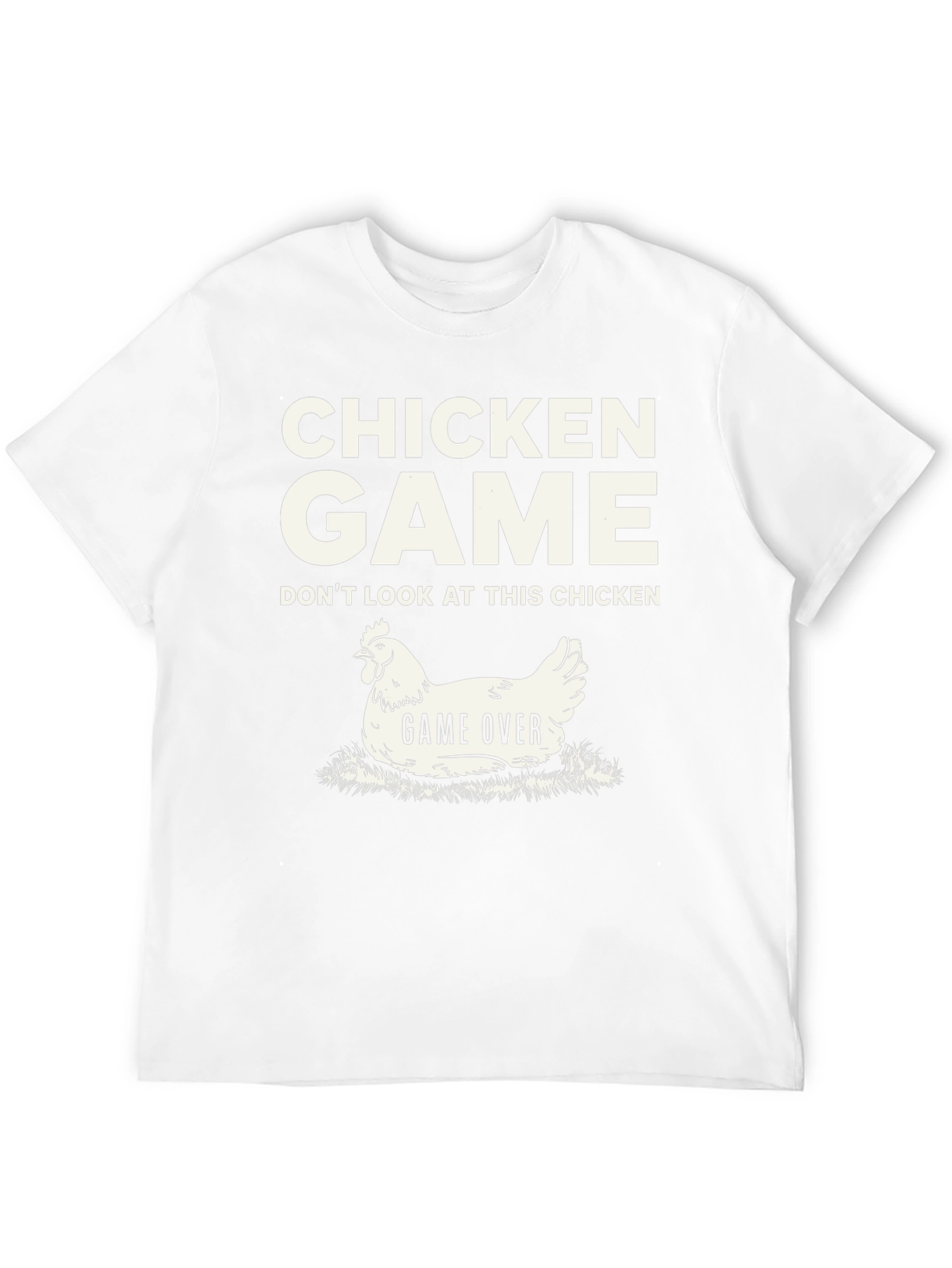 Camiseta Humorística Chicken Game