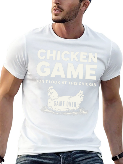 Camiseta Humorística Chicken Game