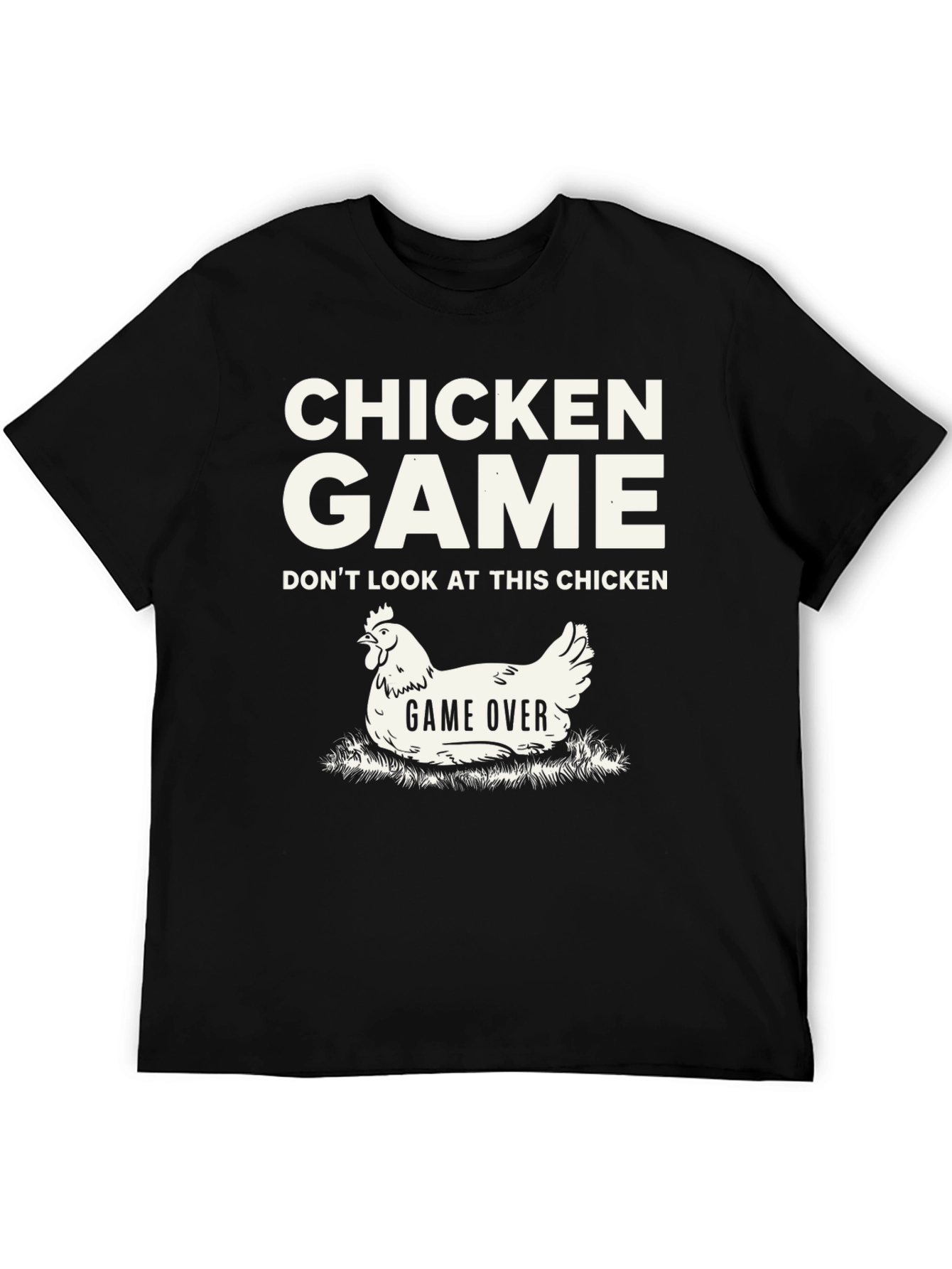Camiseta Humorística Chicken Game