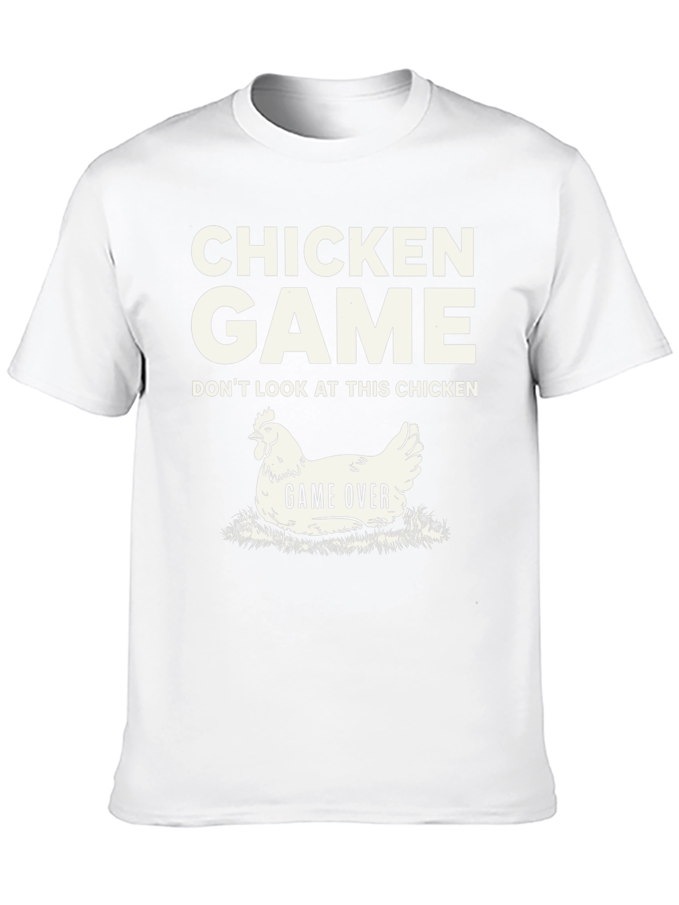 Camiseta Humorística Chicken Game