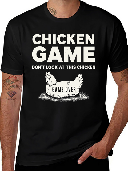 Camiseta Humorística Chicken Game