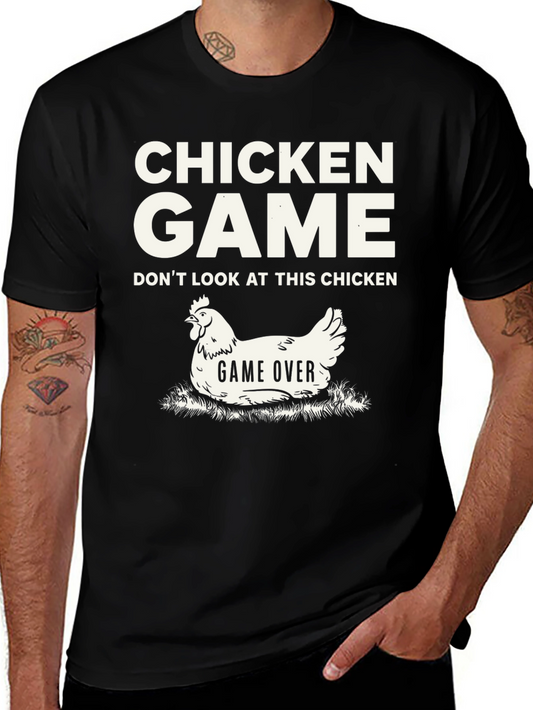 Camiseta Humorística Chicken Game