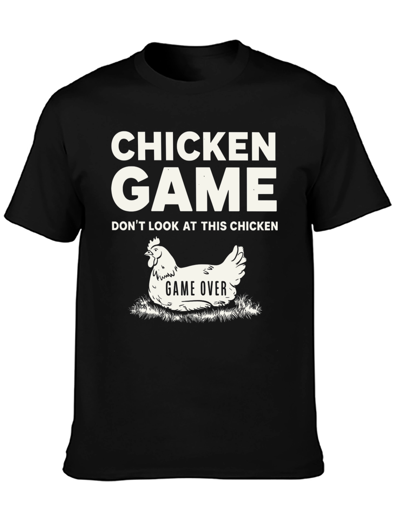 Camiseta Humorística Chicken Game