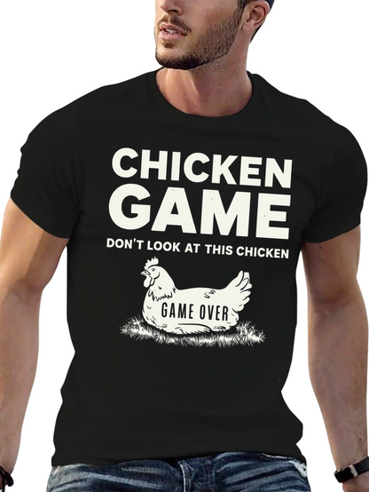 Camiseta Humorística Chicken Game