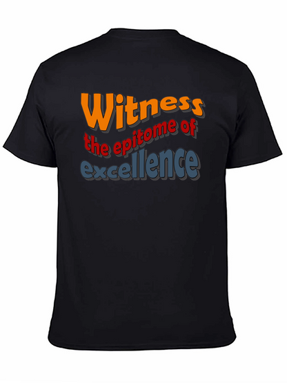 Camiseta Negra: Witness the Epitome of Excellence
