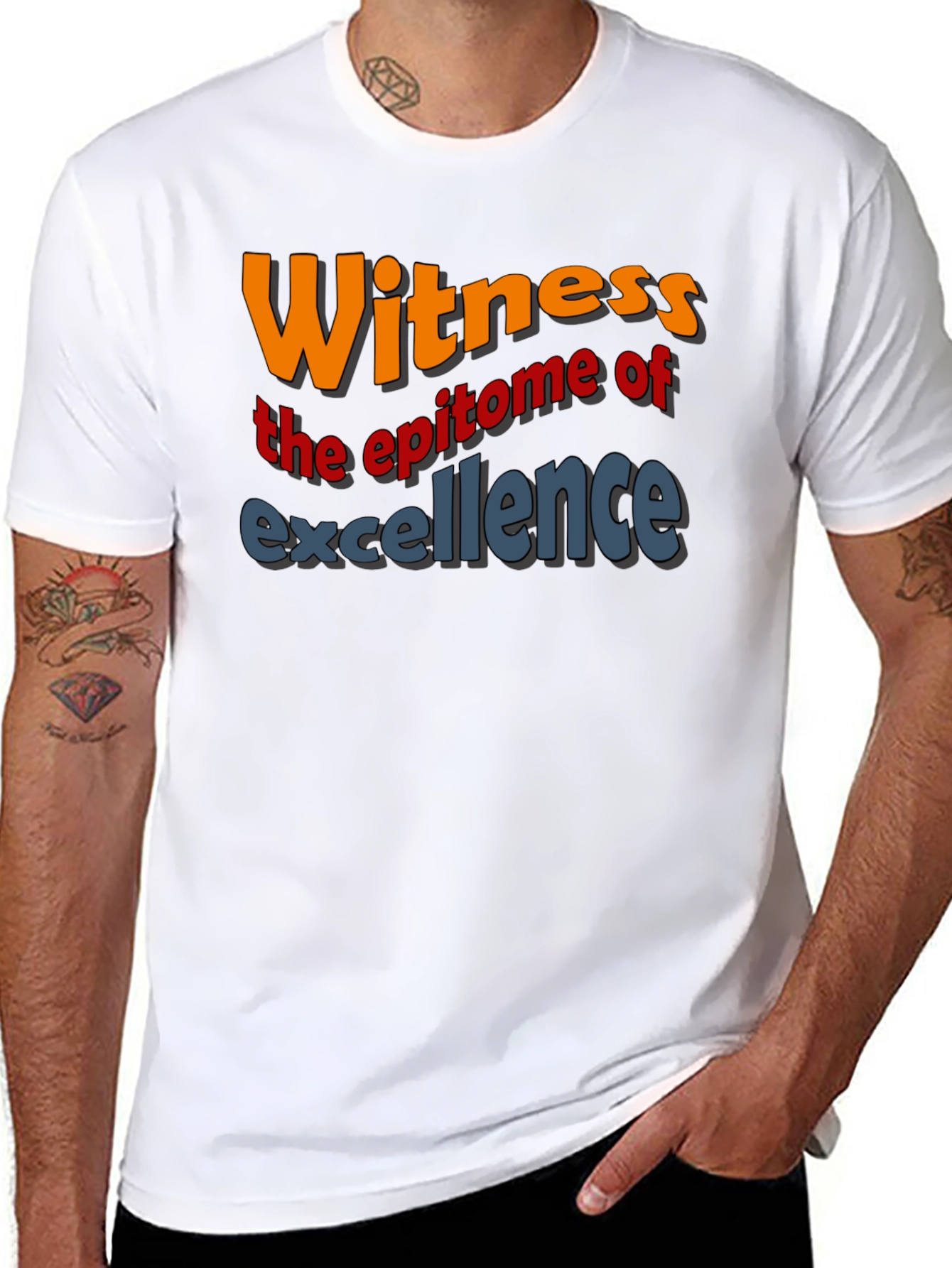 Camiseta Negra: Witness the Epitome of Excellence