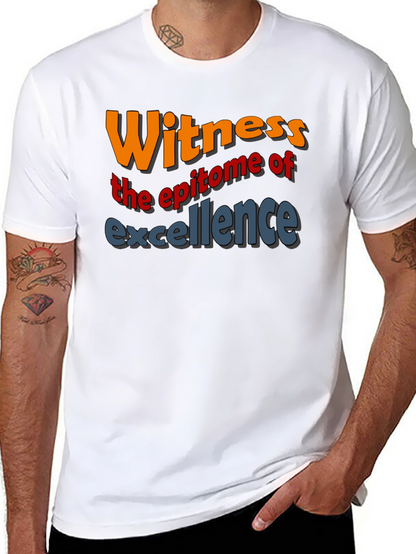 Camiseta Negra: Witness the Epitome of Excellence