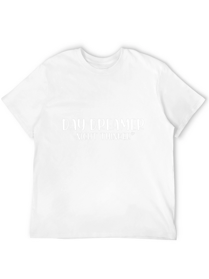 Camiseta Negra: Day Dreamer Night Thinker