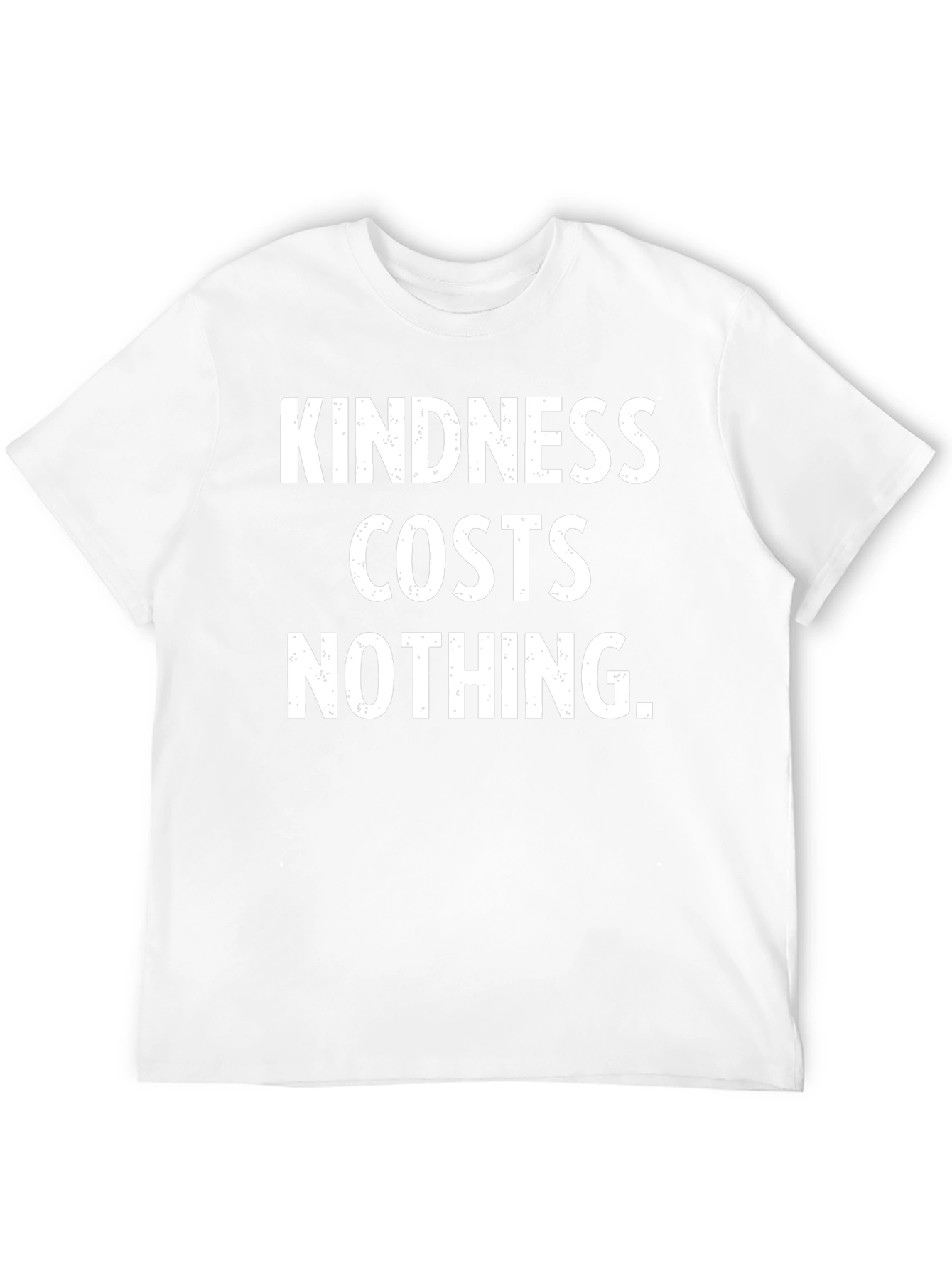 Camiseta Negra: La Bondad No Cuesta Nada