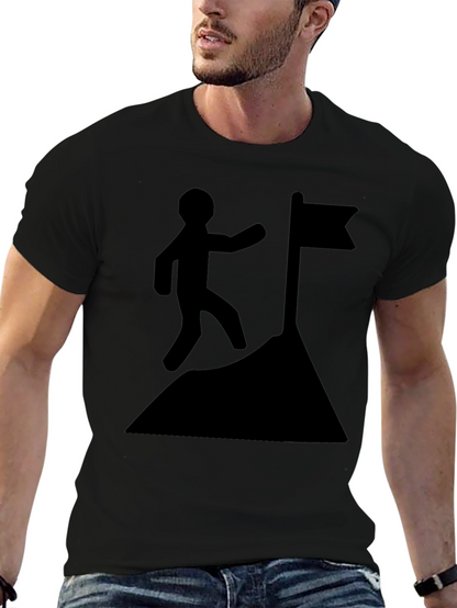 Camiseta Negra: Alcanza tu Meta con Estilo