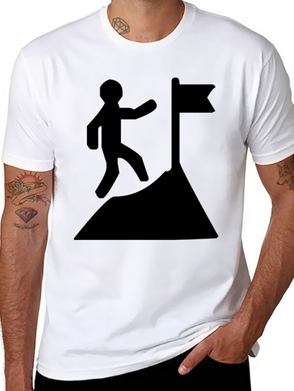 Camiseta Negra: Alcanza tu Meta con Estilo