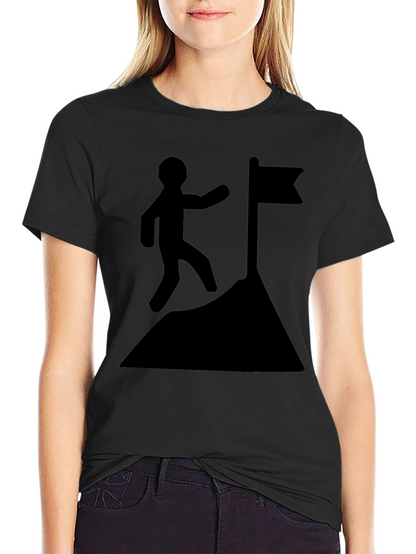 Camiseta Negra: Alcanza tu Meta con Estilo