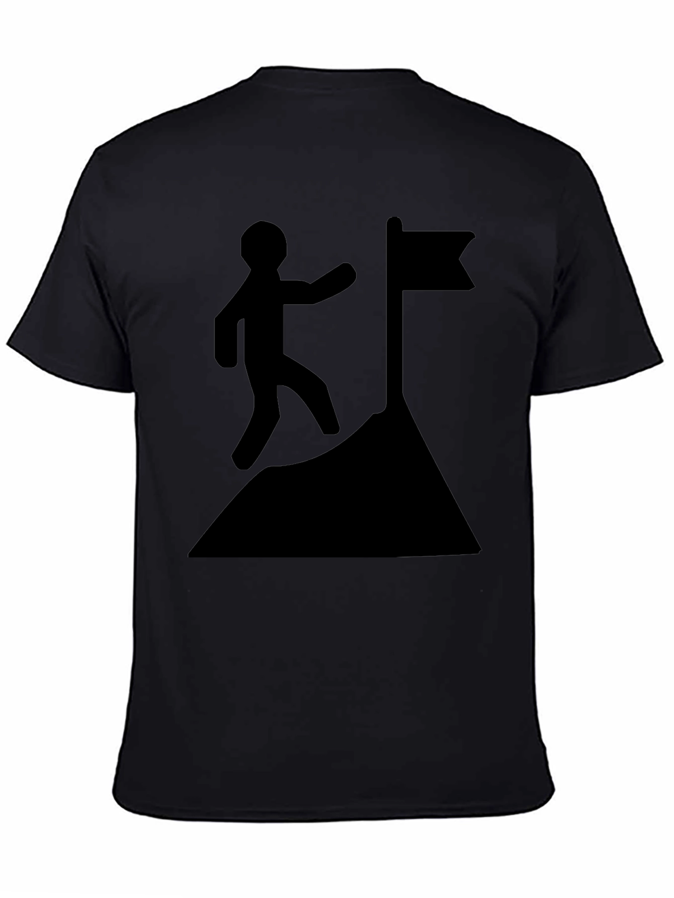Camiseta Negra: Alcanza tu Meta con Estilo