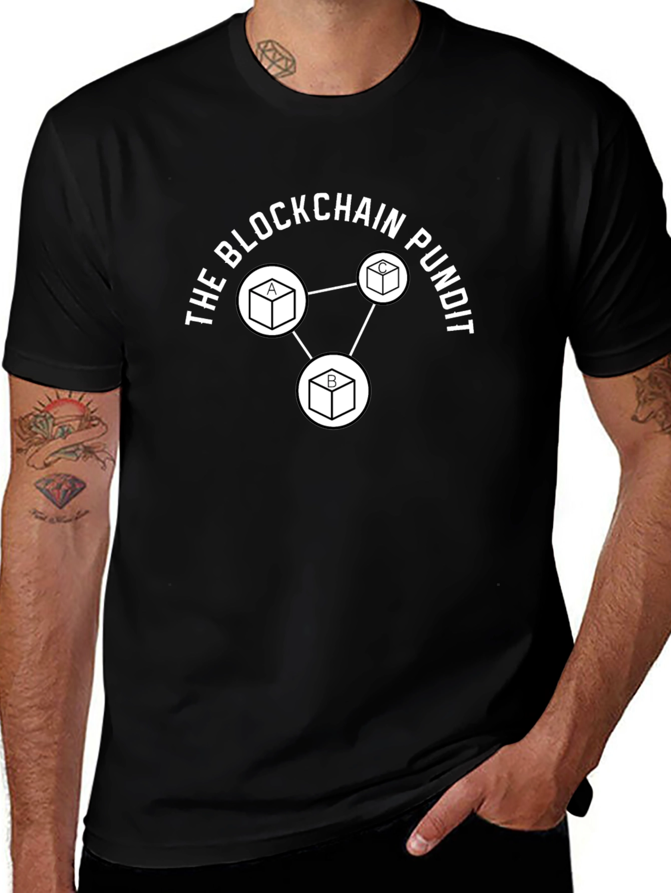 Camiseta Blockchain Pundit - Diseño Innovador