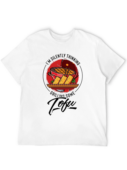 Camiseta Negra: Pensando en Tofu a la Parrilla