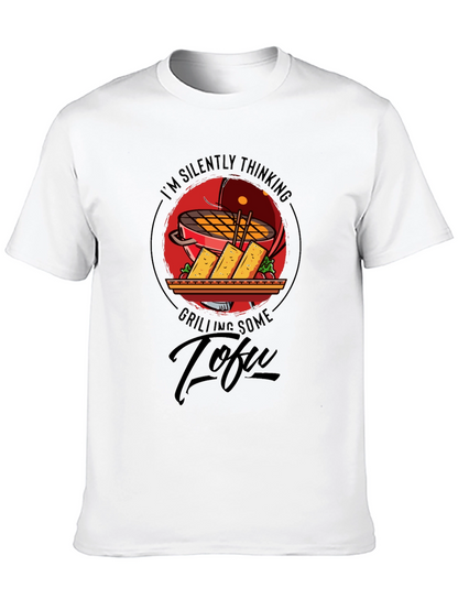 Camiseta Negra: Pensando en Tofu a la Parrilla