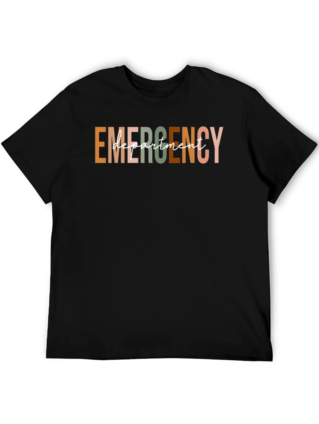 Camiseta Unisex Emergency Department - Estilo Casual