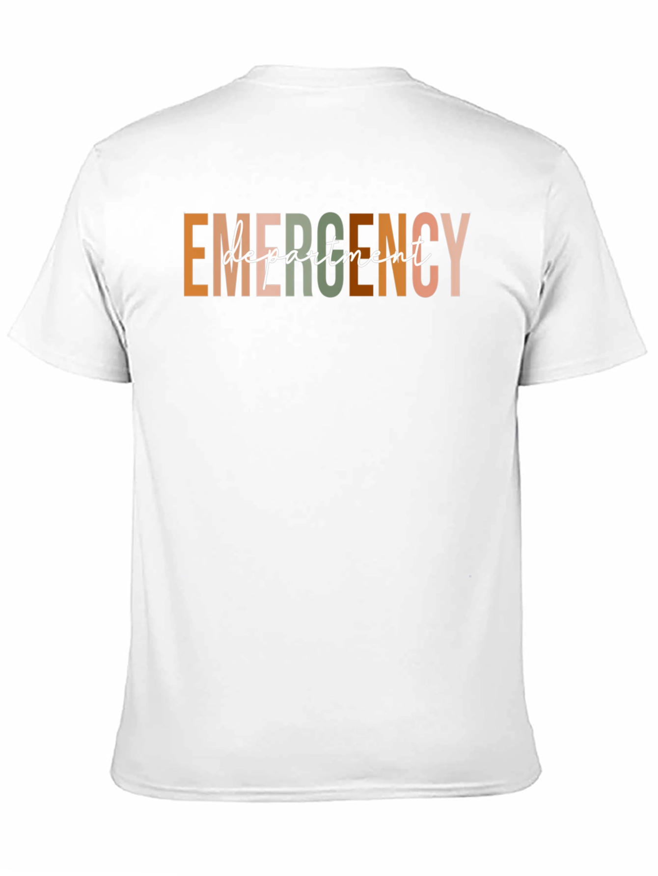 Camiseta Unisex Emergency Department - Estilo Casual