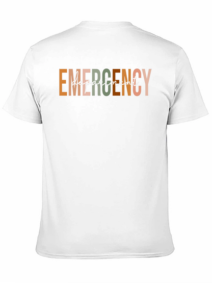 Camiseta Unisex Emergency Department - Estilo Casual