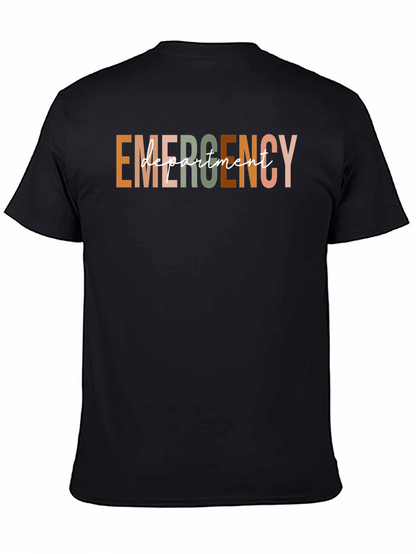 Camiseta Unisex Emergency Department - Estilo Casual