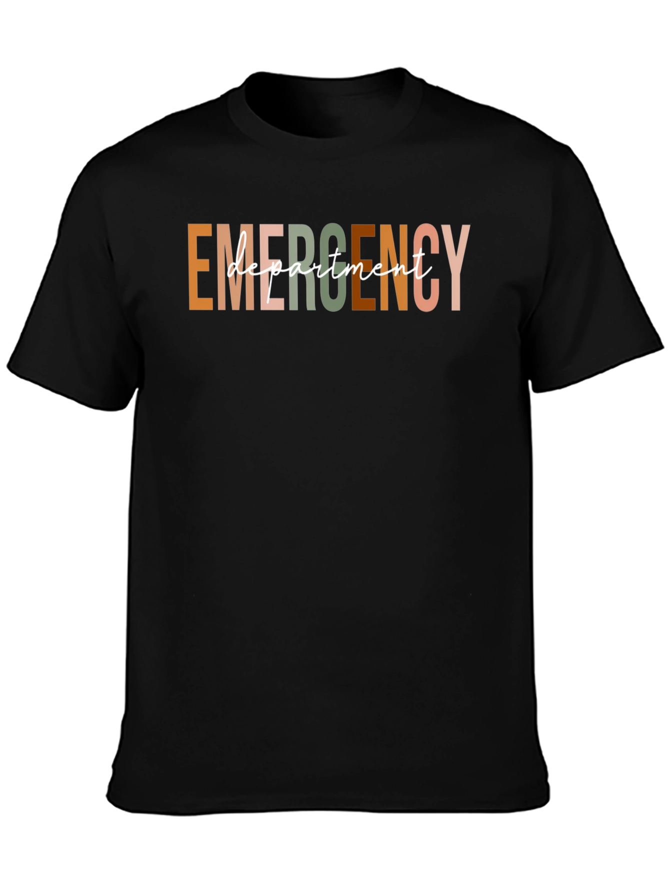 Camiseta Unisex Emergency Department - Estilo Casual