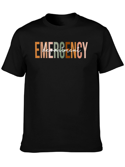 Camiseta Unisex Emergency Department - Estilo Casual