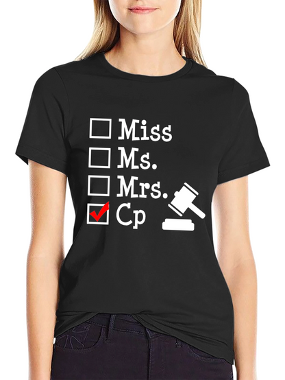 Camiseta Negra Humor Abogado CP