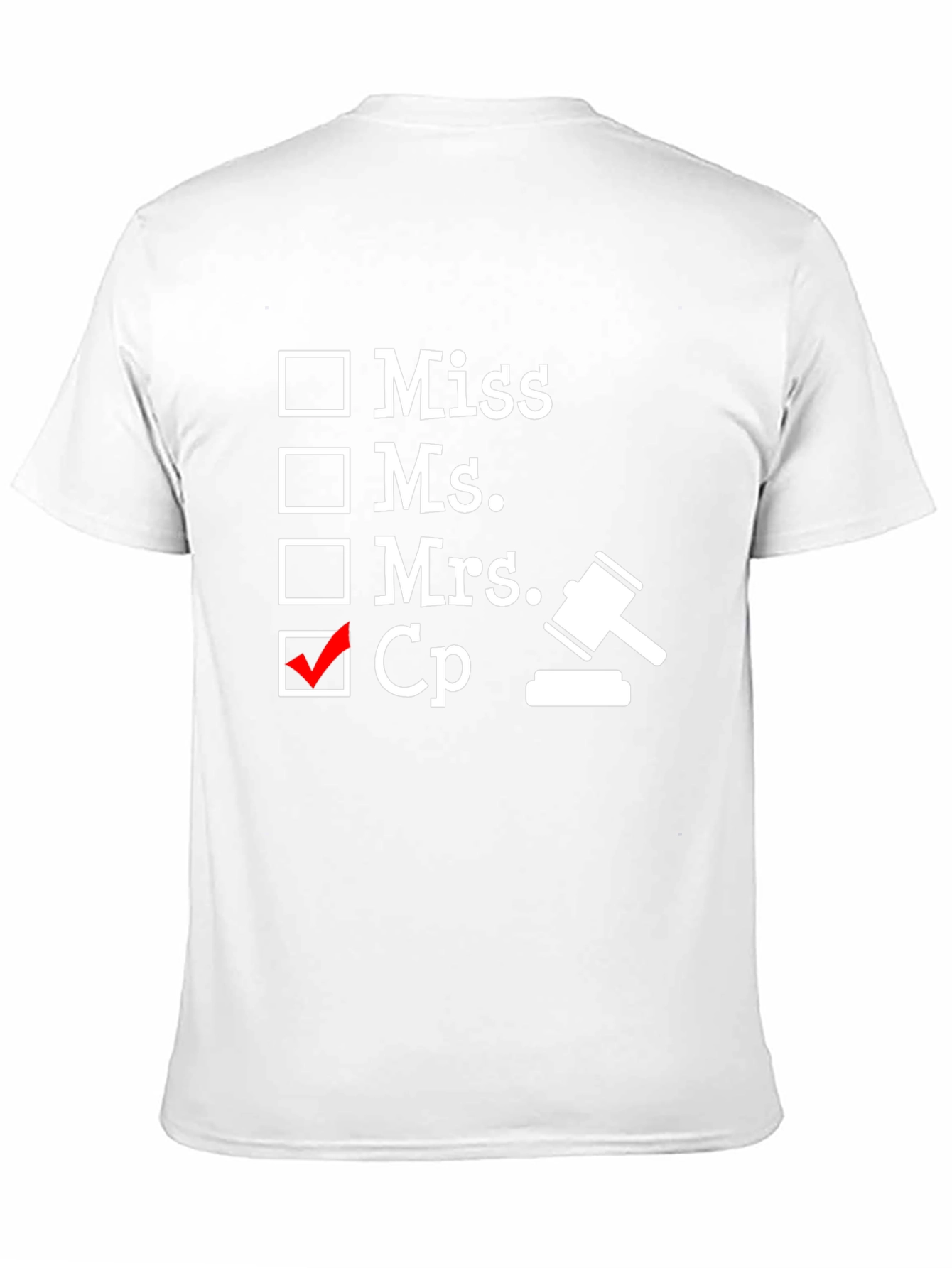 Camiseta Negra Humor Abogado CP