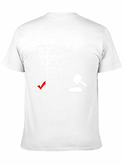 Camiseta Negra Humor Abogado CP