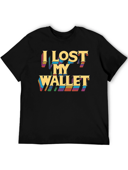 Camiseta Negra - Perdí Mi Billetera