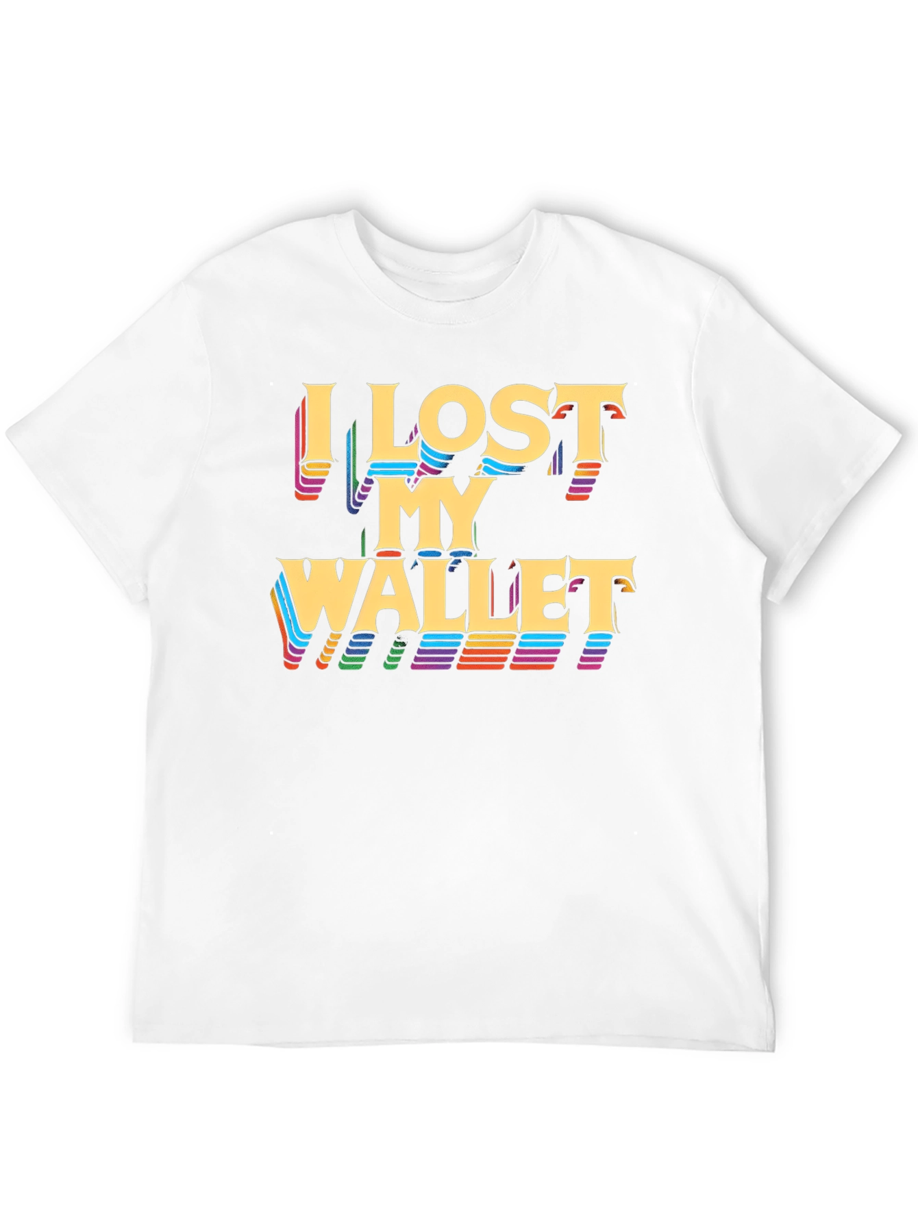 Camiseta Negra - Perdí Mi Billetera