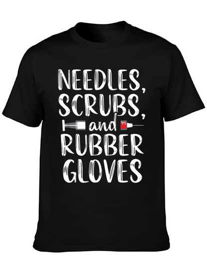 Camiseta Needles Scrubs Rubber Gloves