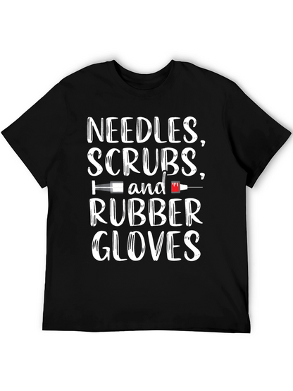 Camiseta Needles Scrubs Rubber Gloves