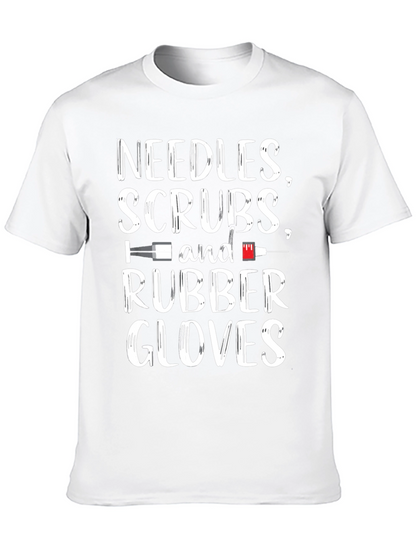 Camiseta Needles Scrubs Rubber Gloves