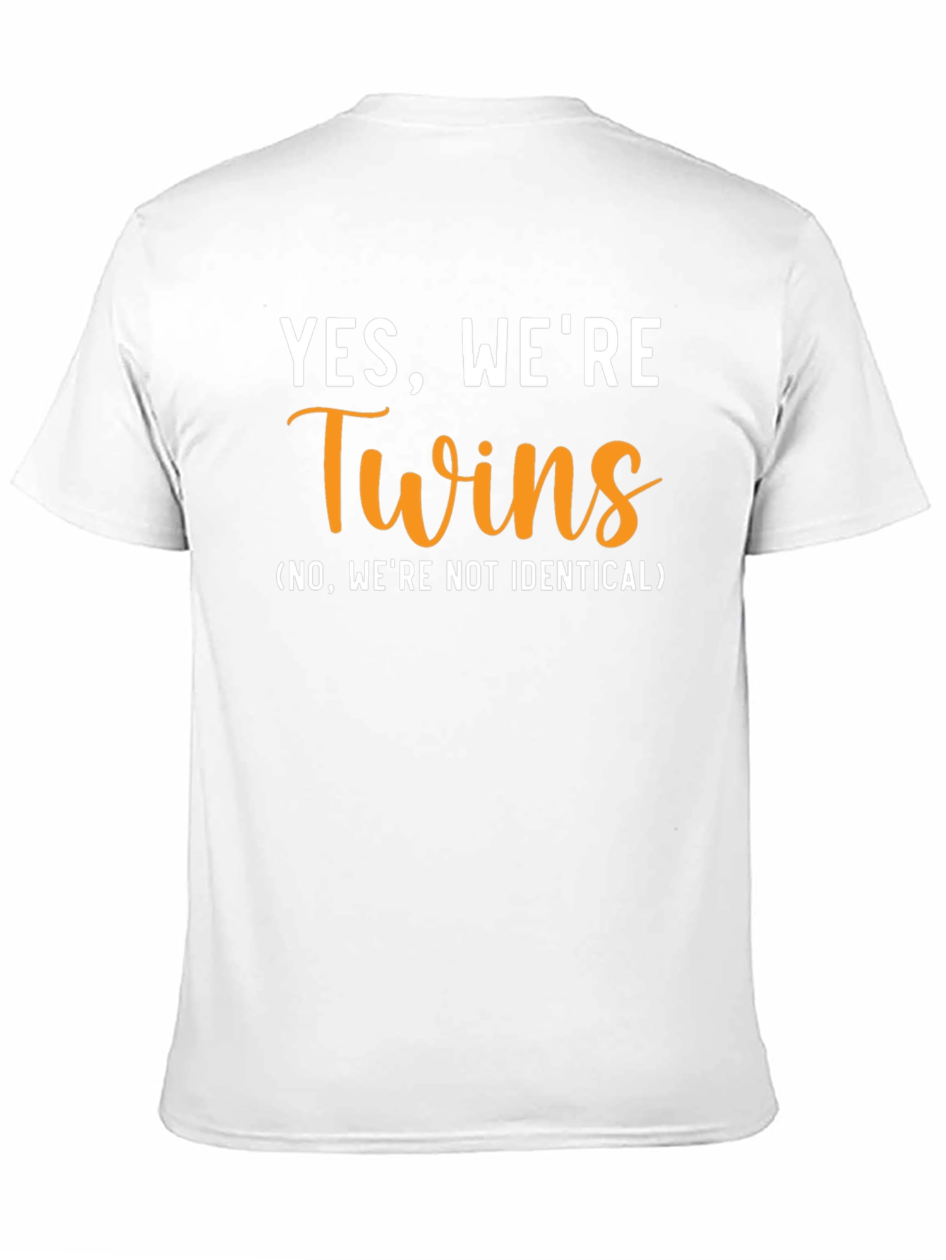 Camiseta Divertida para Gemelos No Idénticos