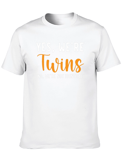 Camiseta Divertida para Gemelos No Idénticos