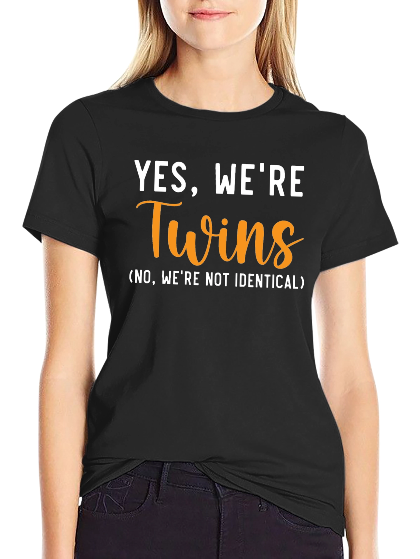 Camiseta Divertida para Gemelos No Idénticos