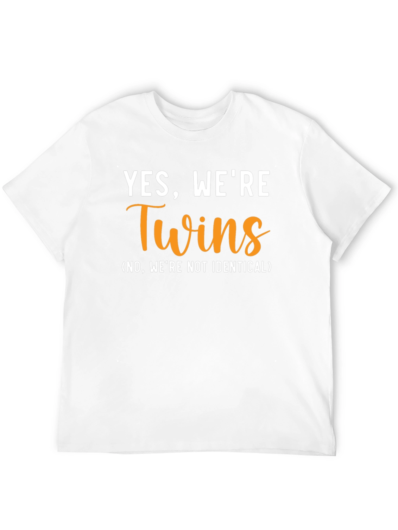 Camiseta Divertida para Gemelos No Idénticos