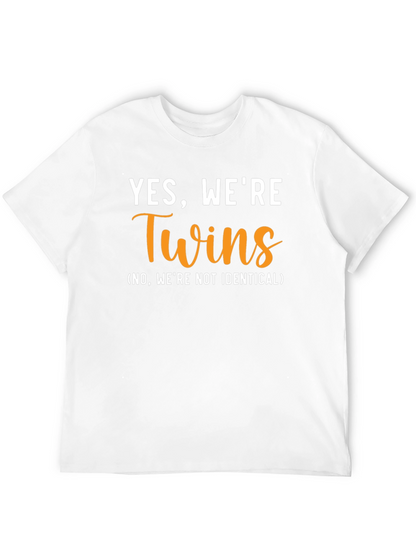 Camiseta Divertida para Gemelos No Idénticos