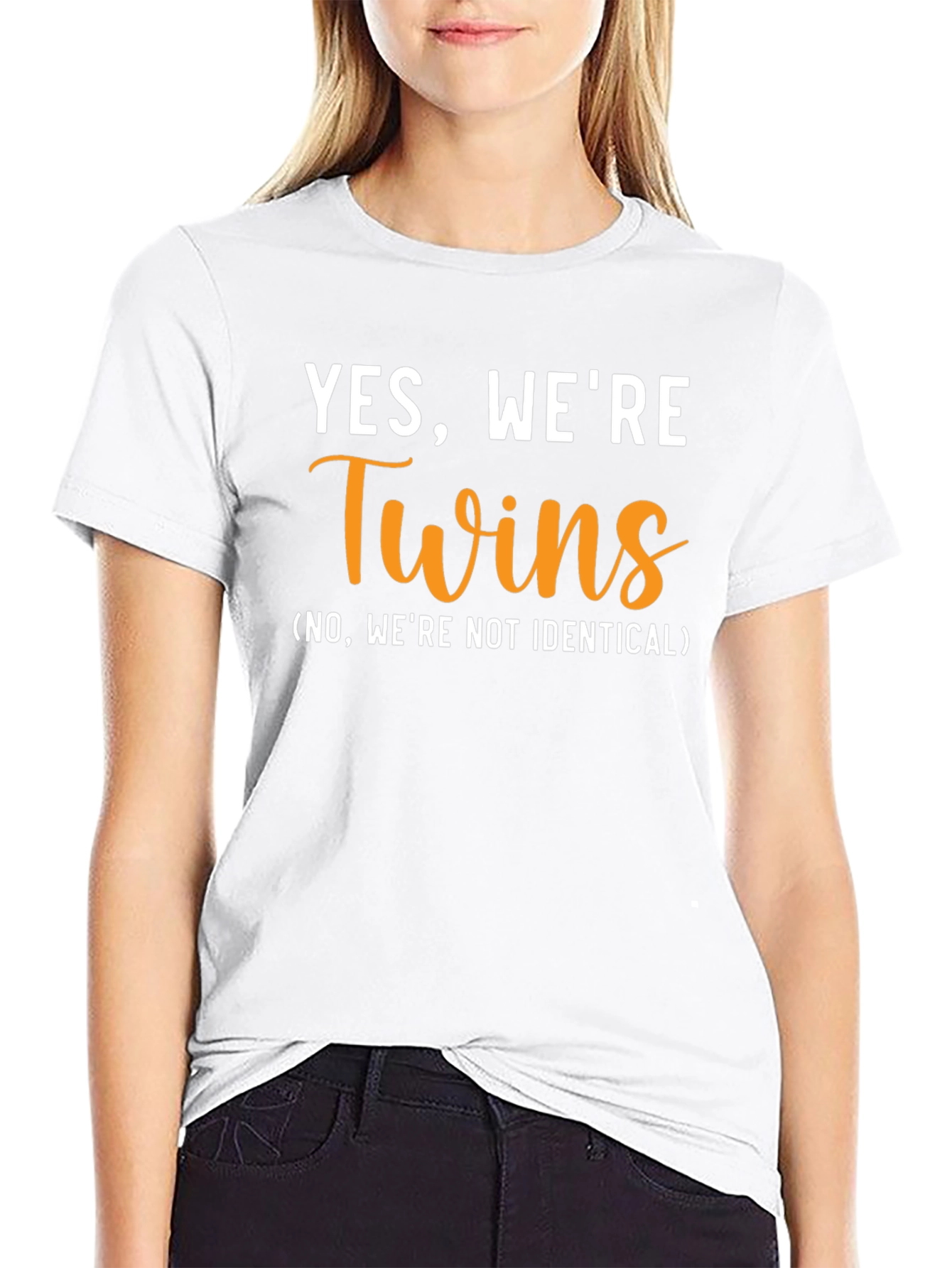 Camiseta Divertida para Gemelos No Idénticos