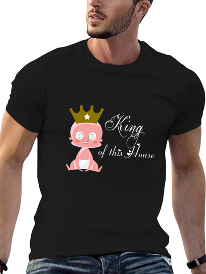 Camiseta Negra Rey de la Casa