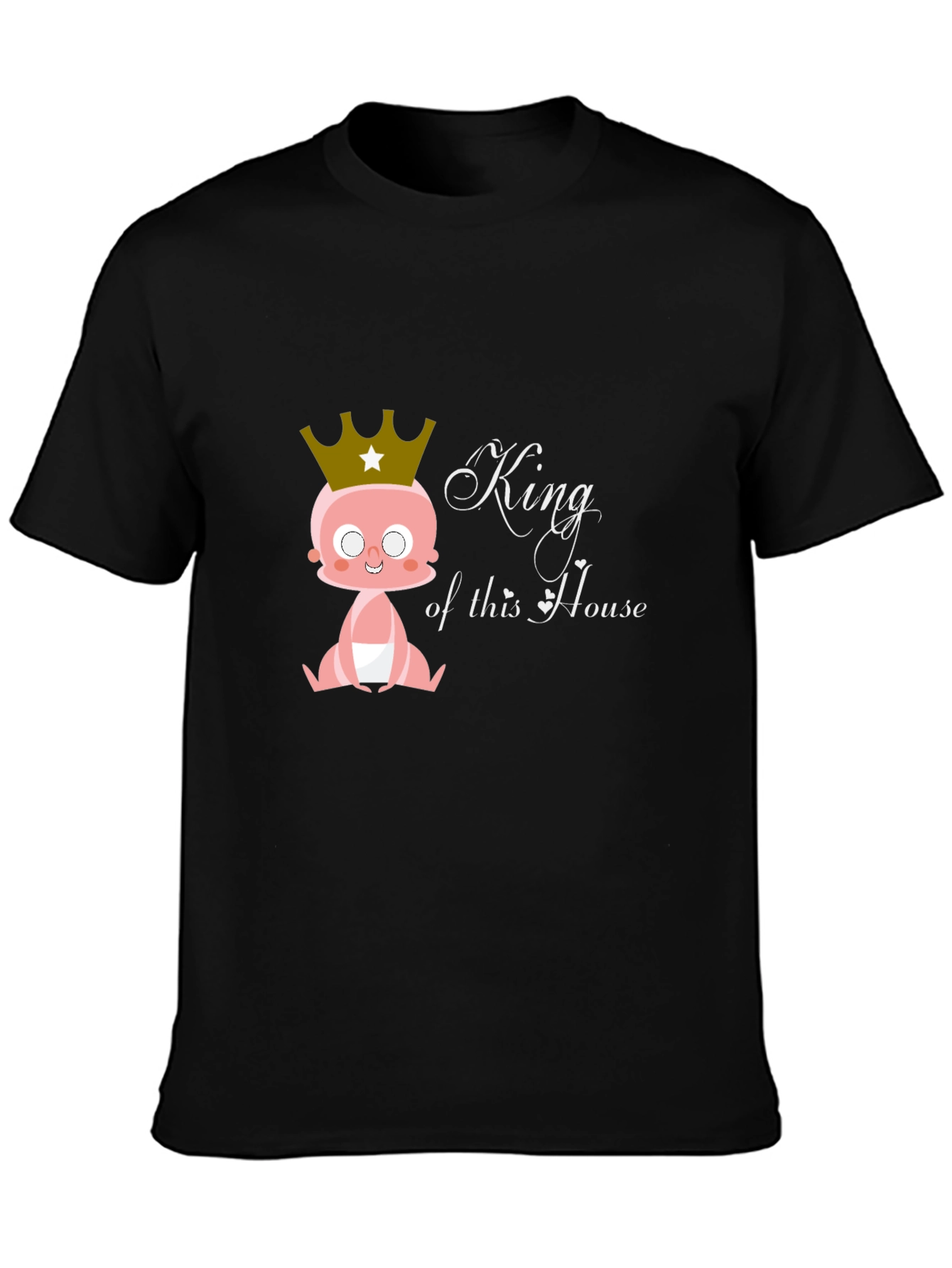 Camiseta Negra Rey de la Casa
